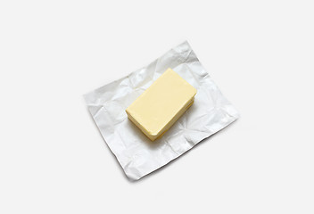 Image showing Piece of butter