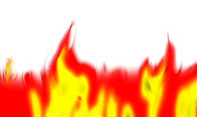 Image showing abstract fire background