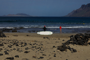 Image showing Landscape Lanzarote