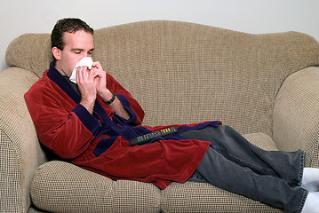 Image showing Sick Man