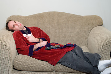 Image showing Man With The Flu