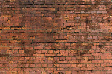 Image showing Red brick wall