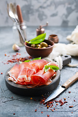 Image showing smoked parma ham