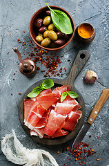 Image showing smoked parma ham