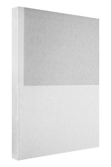Image showing Grey book isolated on white