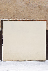 Image showing abandoned grunge stucco wall background