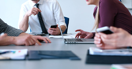 Image showing group of business man on meeting