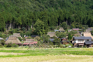 Image showing Historical village Miyama in Kyoto