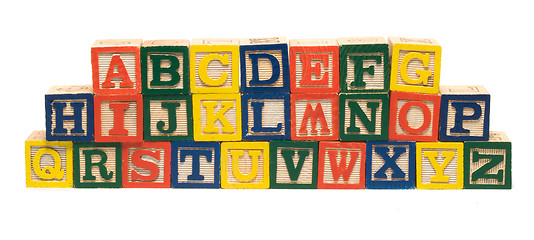 Image showing Alphabet