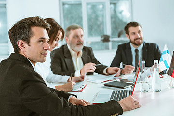 Image showing Business people working together