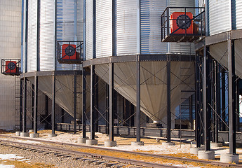 Image showing Grain Silos