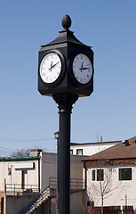 Image showing Outside Clock