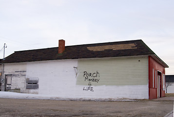 Image showing Town Graffiti