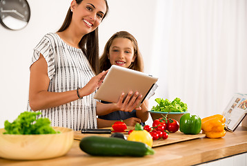 Image showing Having fun in the kitchen