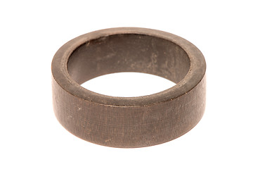 Image showing Wooden bracelet on white