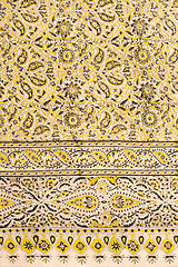 Image showing Closeup of persian carpet