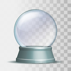 Image showing Empty snow globe.