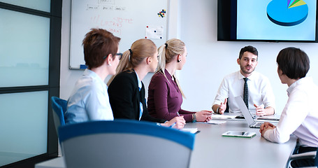 Image showing group of business man on meeting