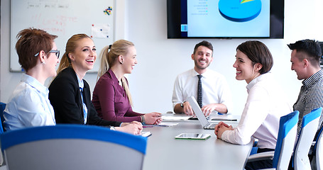 Image showing group of business man on meeting