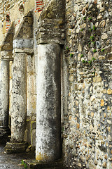 Image showing detail on Densus church, Hunedoara, Romania