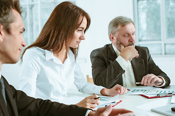 Image showing Business people working together