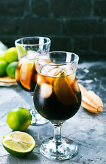 Image showing drink with limes