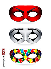 Image showing Set of Carnival Mask