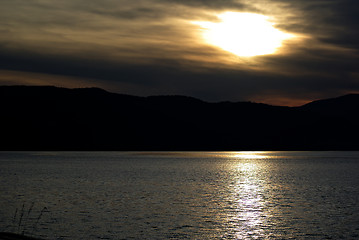 Image showing Danube Sunset