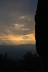 Image showing Mountain Sunset