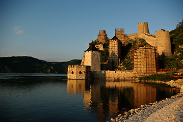 Image showing Golubac Fortress Panorama
