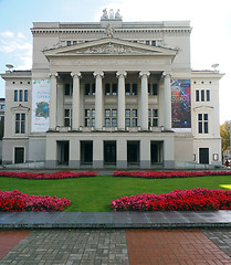 Image showing editorial National Opera Riga Latvia