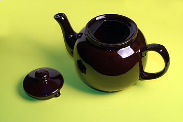 Image showing Black Teapot