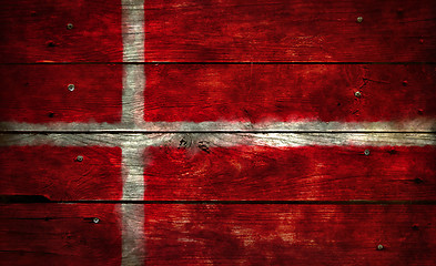 Image showing flag of denmark