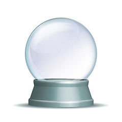 Image showing Empty snow globe.