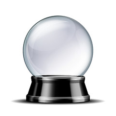 Image showing Empty snow globe.