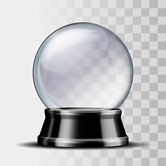 Image showing Empty snow globe.