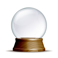 Image showing Empty snow globe.