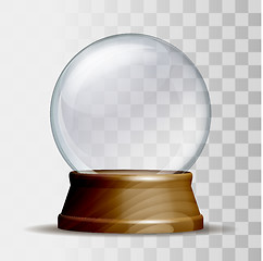 Image showing Empty snow globe.