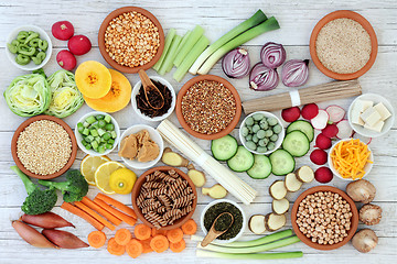 Image showing Macrobiotic Health Food