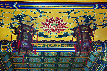 Image showing Detail of the Chinese Temple Kuala Lumpur, Malaysia