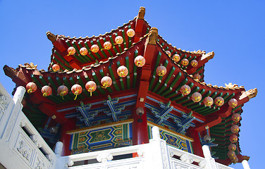 Image showing Detail of the Chinese Temple Kuala Lumpur