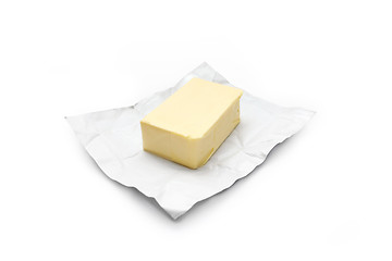 Image showing Piece of butter