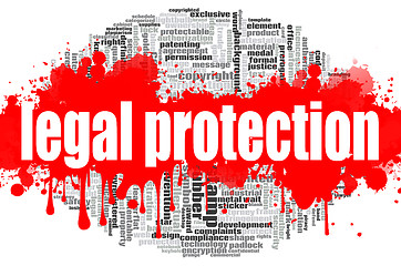 Image showing Legal Protection word cloud