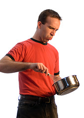 Image showing Mixing Food