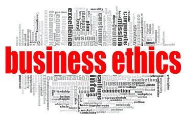 Image showing Business Ethics word cloud