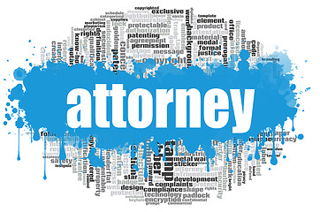 Image showing Attorney word cloud