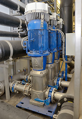 Image showing reverse osmosis equipment inside of plant 