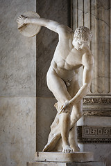 Image showing Miron Discobolus sculpture