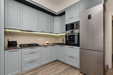 Image showing Modern kitchen interior