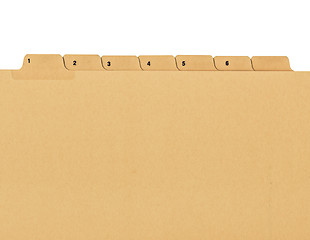 Image showing Vintage looking Folder